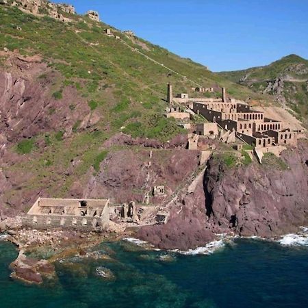 L'Estasi Tanca Piras A Bordo Piscina Con Vista Mare Villa Nebida Eksteriør billede