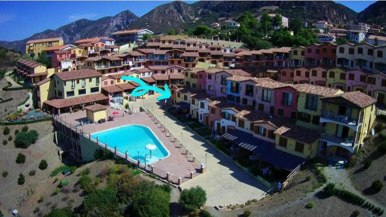 L'Estasi Tanca Piras A Bordo Piscina Con Vista Mare Villa Nebida Eksteriør billede